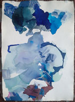 Deborah S. Phillips, 'BLAU NACH OBEN', Foto: PAIMAN DEVARIFARD